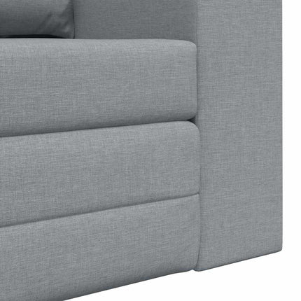 Sovesofa 60cm Lysegrå Stof