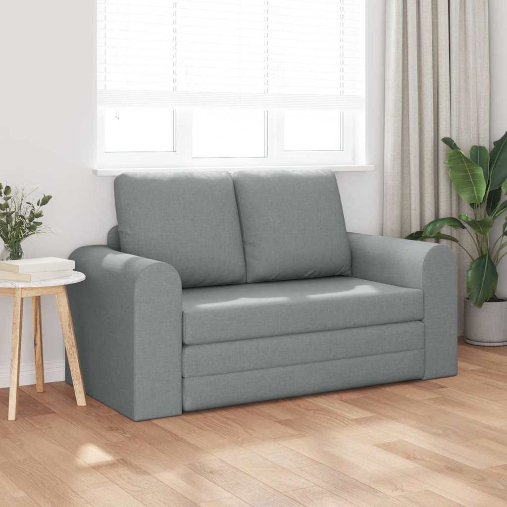 Sovesofa Lysegrå 148 x 71 x 83 cm Stof
