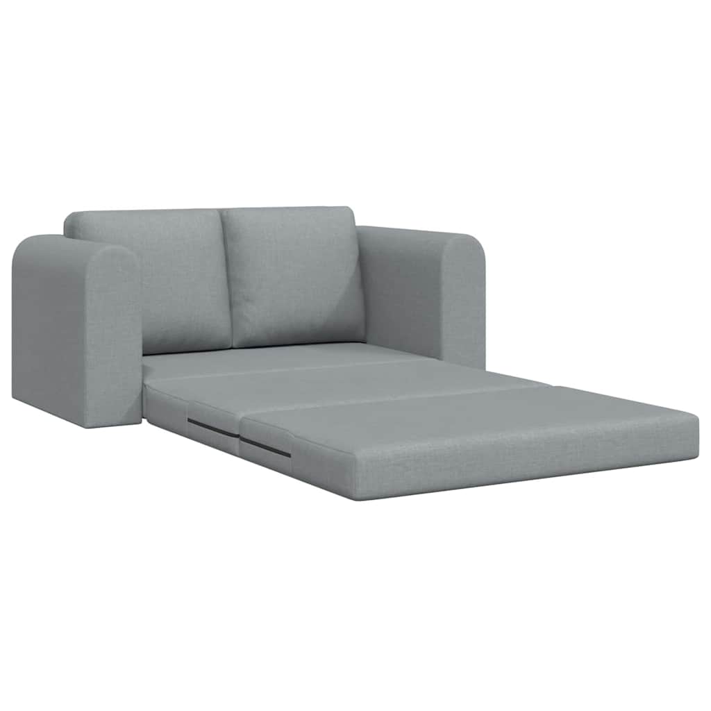 Sovesofa Lysegrå 148 x 71 x 83 cm Stof