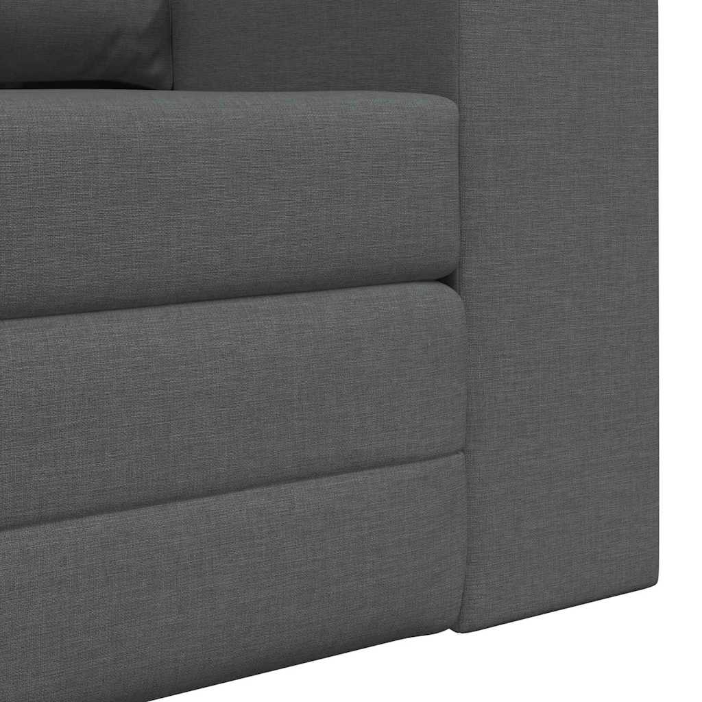 Sovesofa Mørkegrå 148 x 71 x 83 cm Stof