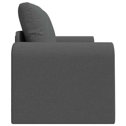 Sovesofa 60cm Mørkegrå Stof