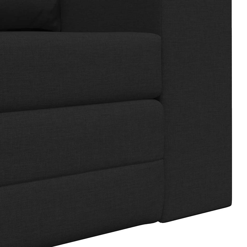 Sovesofa Sort 148 x 71 x 83 cm Stof