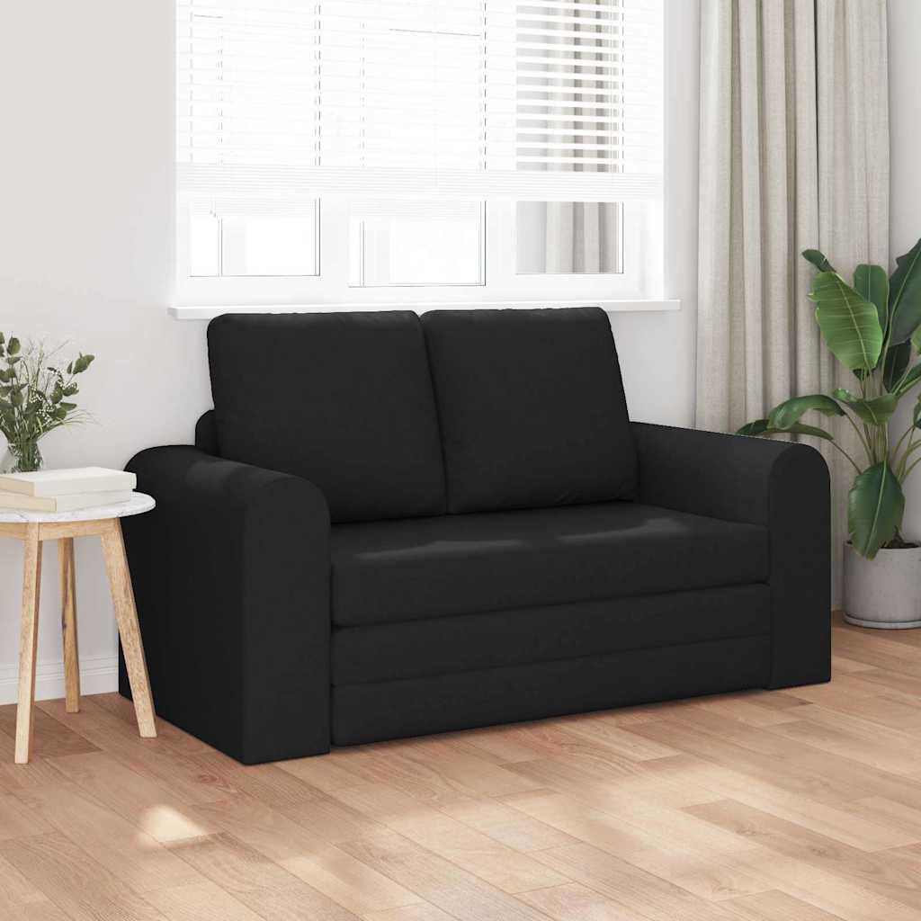 Sovesofa Sort 148 x 71 x 83 cm Stof