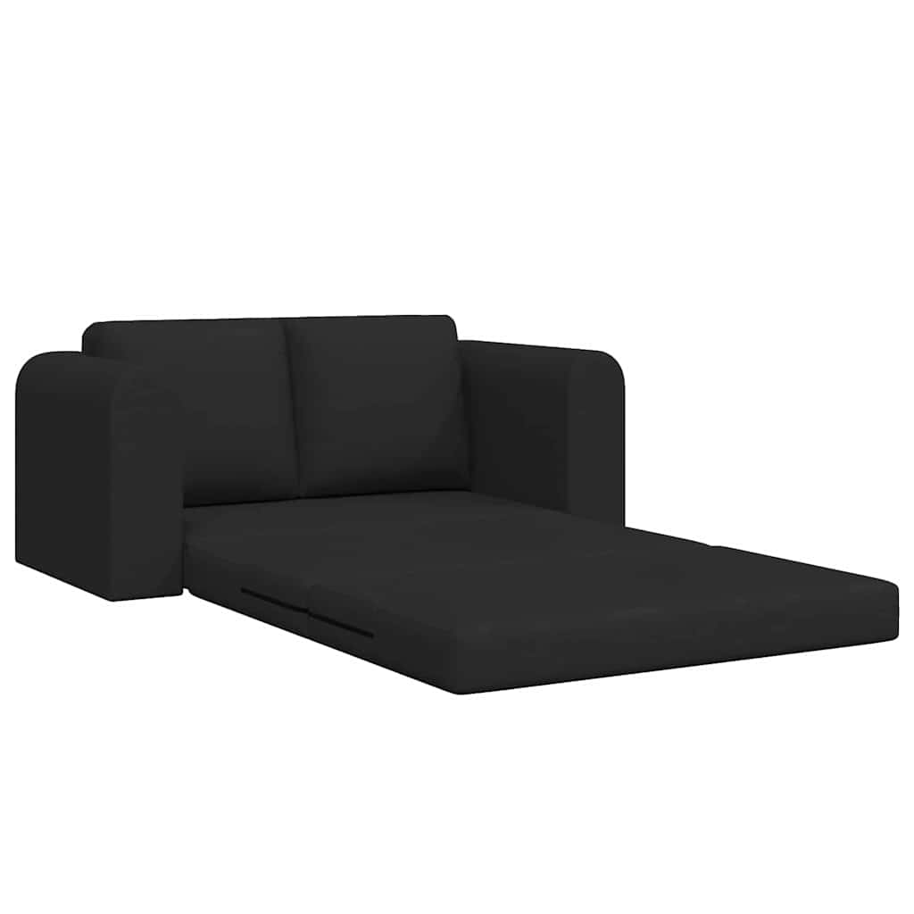 Sovesofa Sort 148 x 71 x 83 cm Stof