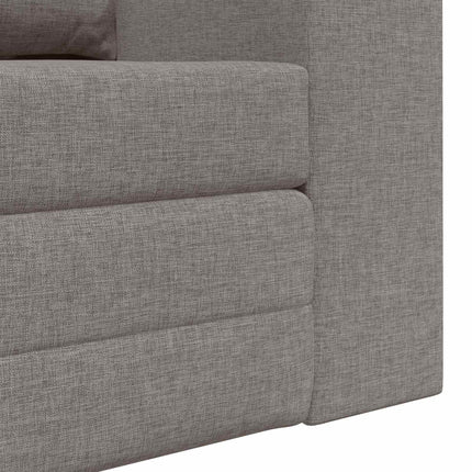 Sovesofa 60cm Gråbrun Stof