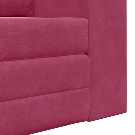 Sovesofa Vinrød 148 x 71 x 83 cm Fløjl