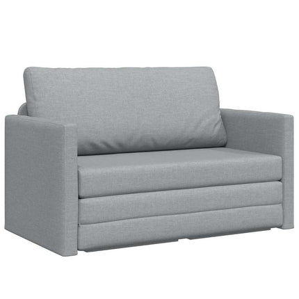 Sovesofa 110cm Lysegrå Stof