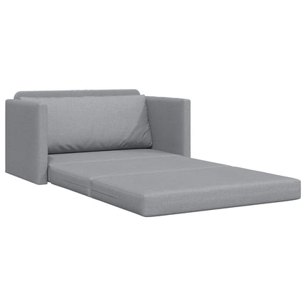Sovesofa 110cm Lysegrå Stof