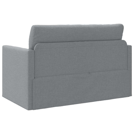 Sovesofa 110cm Lysegrå Stof