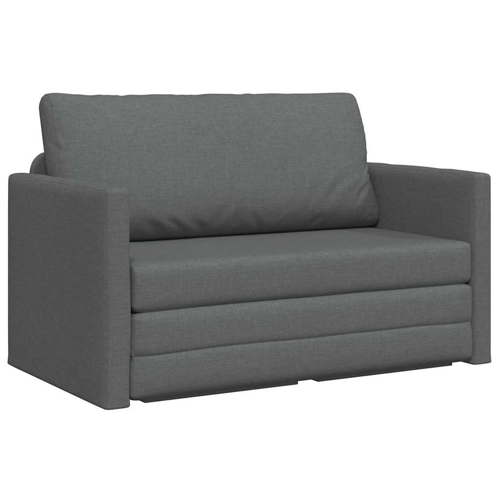 Sovesofa Mørkegrå 124 x 71 x 78 cm Fløjl