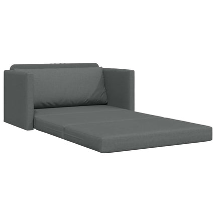 Sovesofa 110cm Mørkegrå Stof
