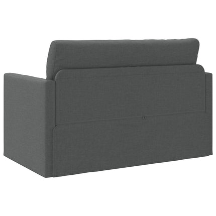 Sovesofa 110cm Mørkegrå Stof