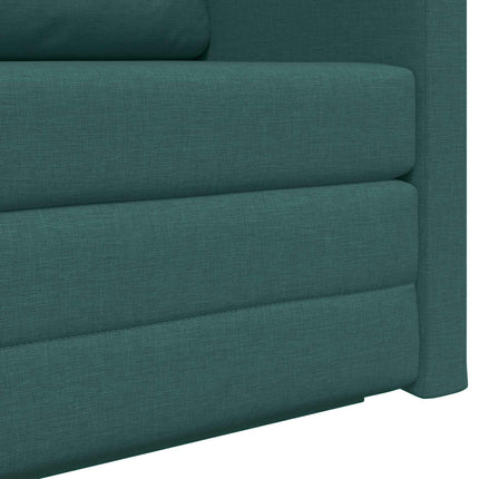 Sovesofa 110cm Mørkegrøn Stof