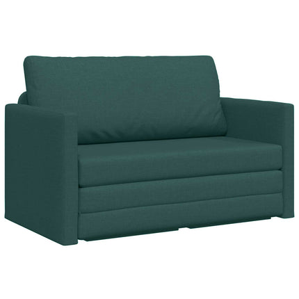 Sovesofa 110cm Mørkegrøn Stof