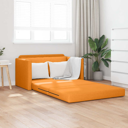 Sovesofa 110cm Mørk Gul Stof