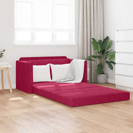 Sovesofa Vinrød 124 x 71 x 78 cm Fløjl