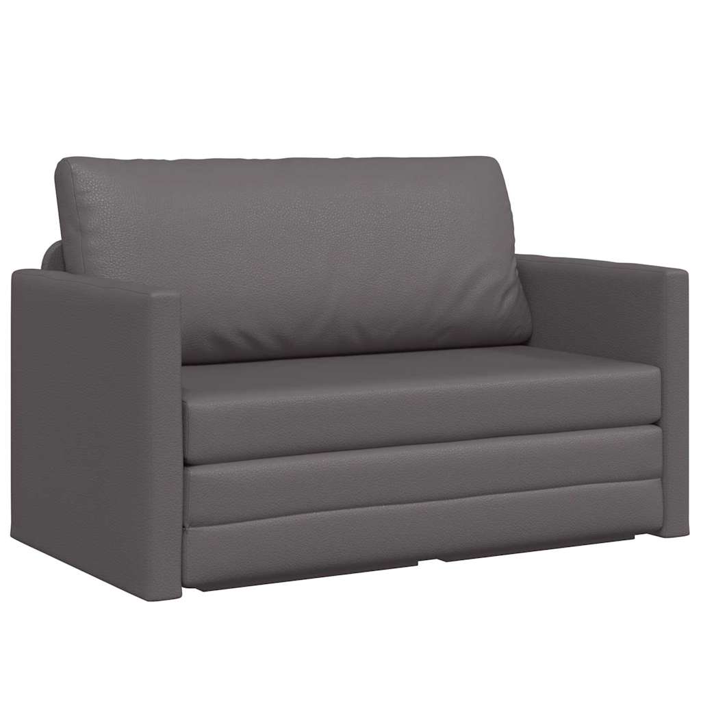 Sovesofa Grå 124 x 71 x 78 cm Fløjl
