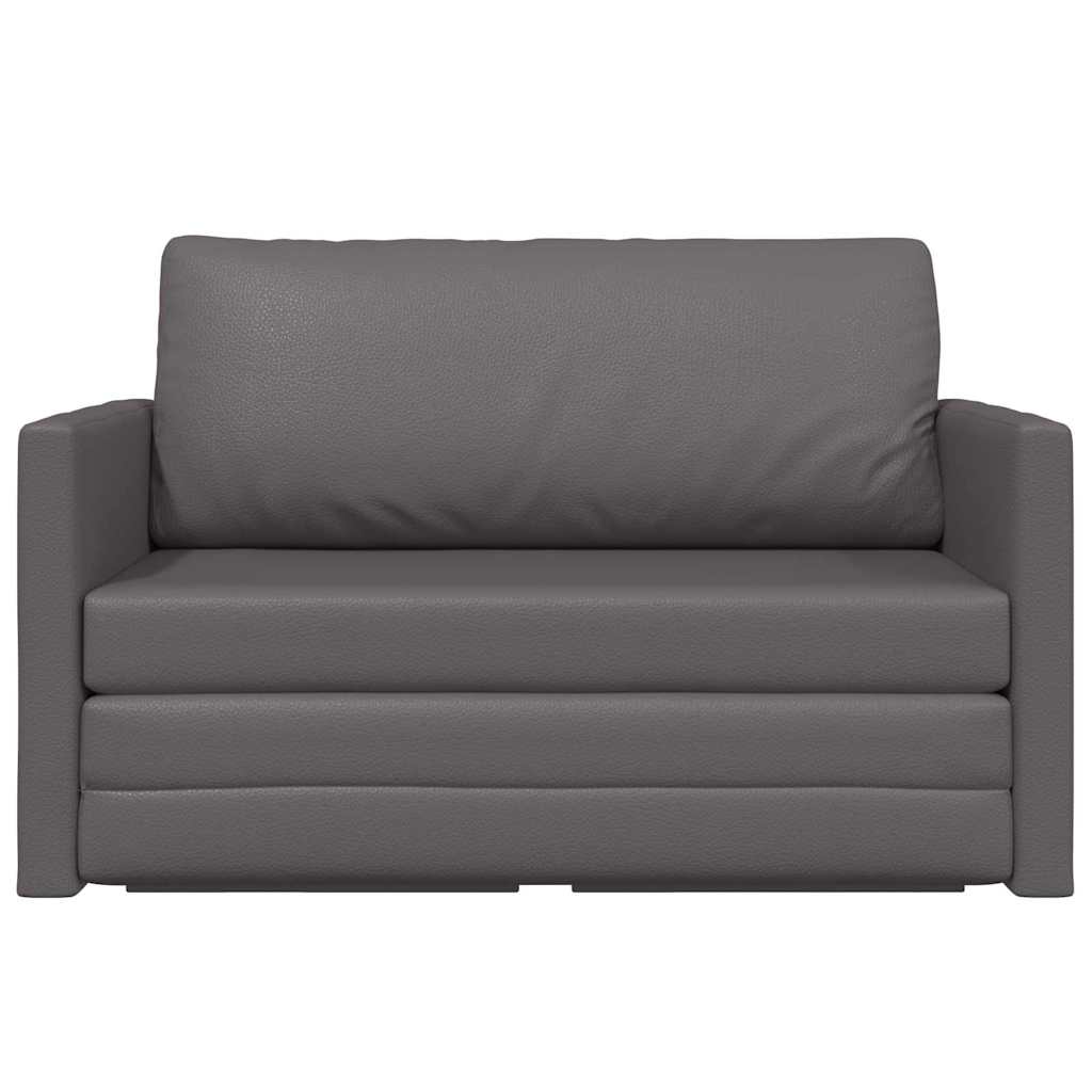 Sovesofa Grå 124 x 71 x 78 cm Fløjl