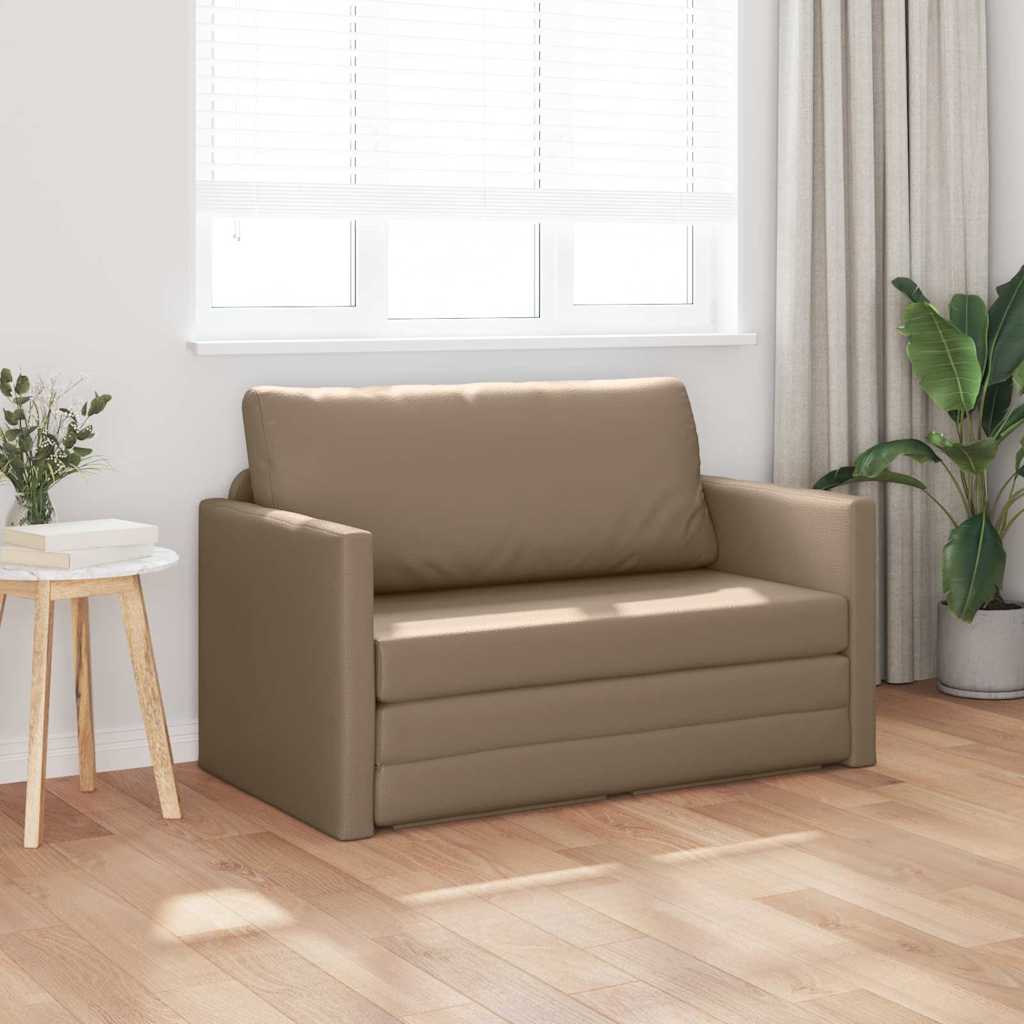 Sovesofa Cappuccino 124 x 71 x 78 cm Fløjl