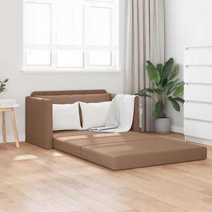Sovesofa Cappuccino 124 x 71 x 78 cm Kunstlæder