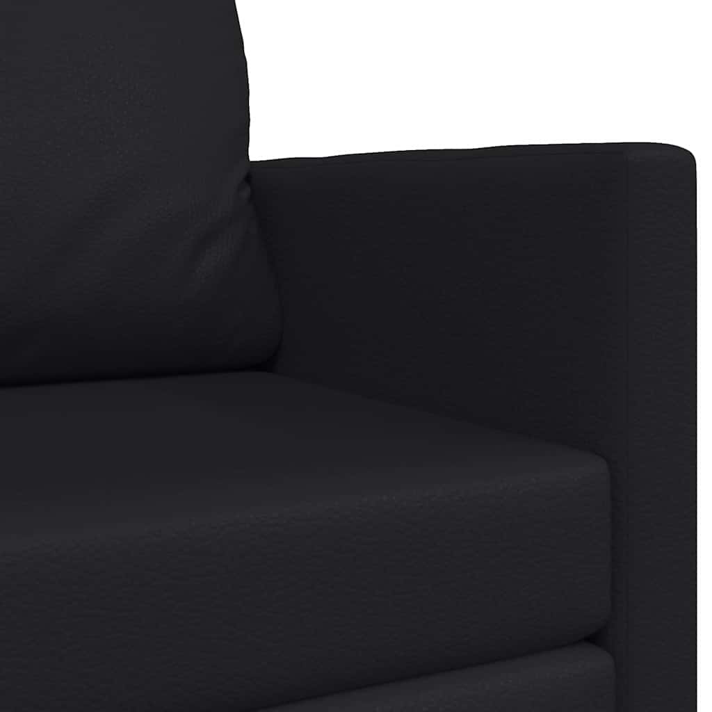 Sovesofa Sort 124 x 71 x 78 cm Fløjl