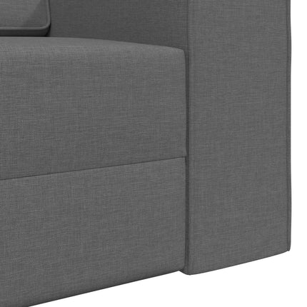 Sovesofa Mørkegrå 245 x 78 x 77 cm Stof