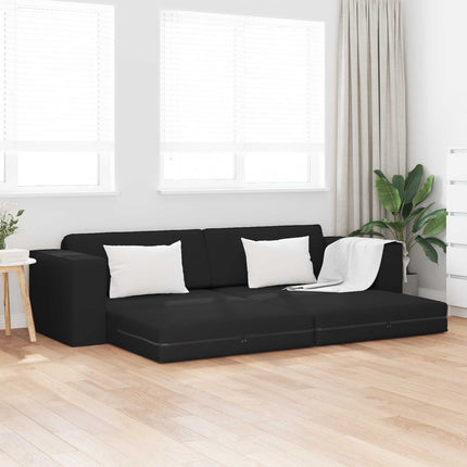 Sovesofa Sort 245 x 78 x 77 cm Stof