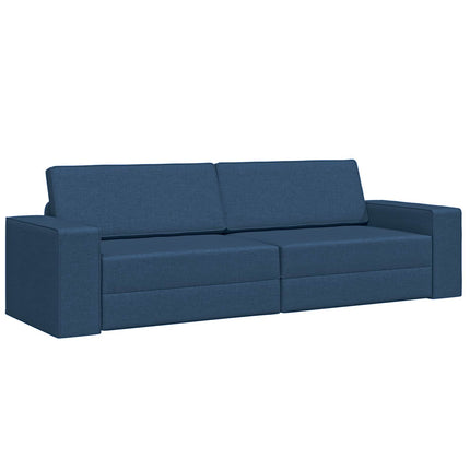 Sovesofa Mørkeblå 245 x 78 x 77 cm Stof