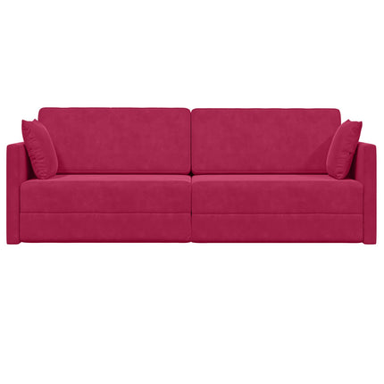 Gulvsovesofa Vinrød 213 x 70 x 77 cm Fløjl