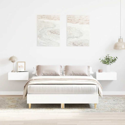 sengestel uden madras 120x200 cm konstrueret træ hvid
