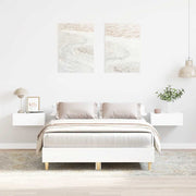 sengestel uden madras 120x200 cm konstrueret træ hvid
