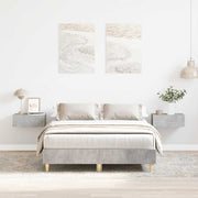 sengestel uden madras 120x200 cm konstrueret træ betongrå