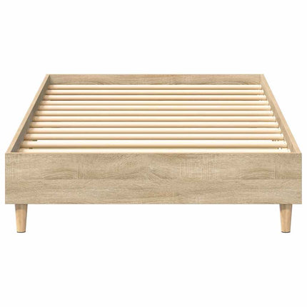 sengestel uden madras 90x200 cm konstrueret træ sonoma-eg