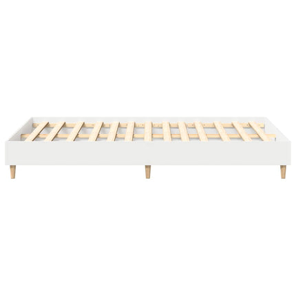 sengestel uden madras 135x190 cm konstrueret træ hvid