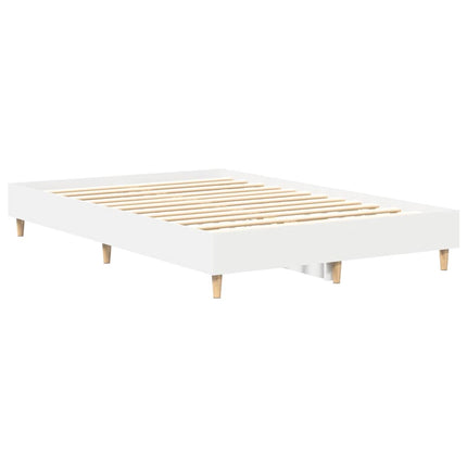 sengestel uden madras 135x190 cm konstrueret træ hvid