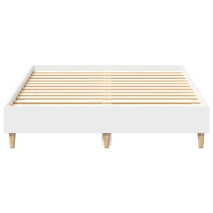 sengestel uden madras 120x190 cm konstrueret træ hvid