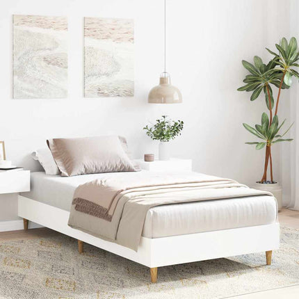 sengestel uden madras 90x190 cm konstrueret træ hvid