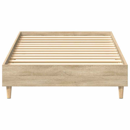 sengestel uden madras 90x190 cm konstrueret træ sonoma-eg