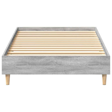 sengestel uden madras 90x190 cm konstrueret træ grå sonoma-eg
