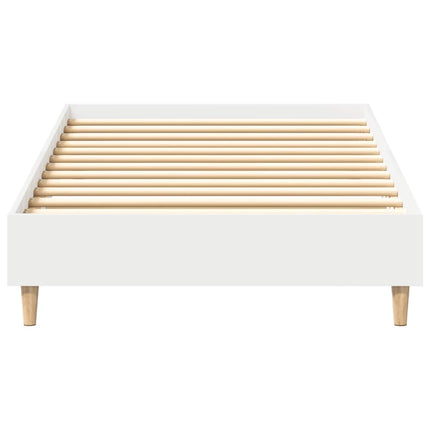 sengestel uden madras 75x190 cm konstrueret træ hvid