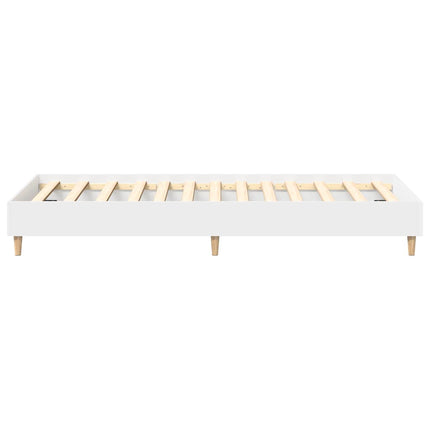 sengestel uden madras 75x190 cm konstrueret træ hvid