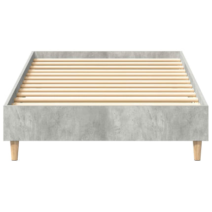 sengestel uden madras 75x190 cm konstrueret træ betongrå