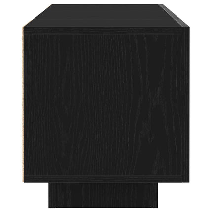 TV-skab 160 x 35 x 40 cm Sort Konstrueret træ