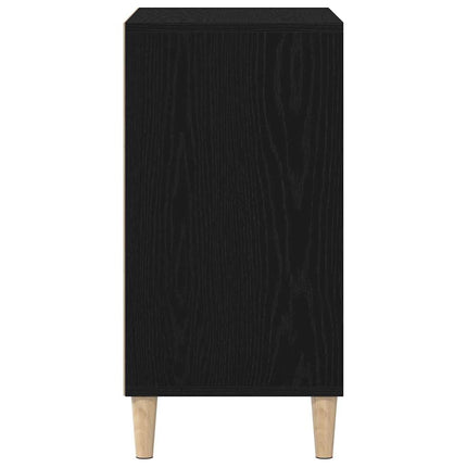 Sideboard Sort eg 57 x 35 x 70 cm Konstrueret træ