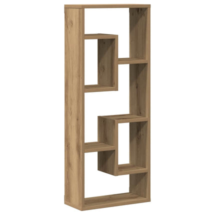 vægreol håndlavet eg 36x16x90 cm konstrueret træ