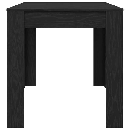 Spisebord Sort eg 140 x 74,5 x 76 cm Konstrueret træ