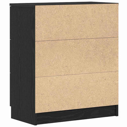 Sideboard Sort eg 60 x 30 x 70 cm Konstrueret træ