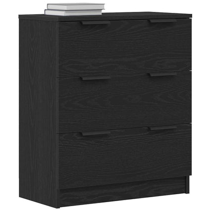 Sideboard Sort eg 60 x 30 x 70 cm Konstrueret træ