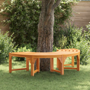 Træ Bænk Naturfarvet 160 x 80 x 45cm Massiv Eucalyptus Træ