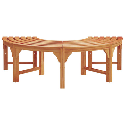 Træ Bænk Naturfarvet 160 x 80 x 45cm Massiv Eucalyptus Træ